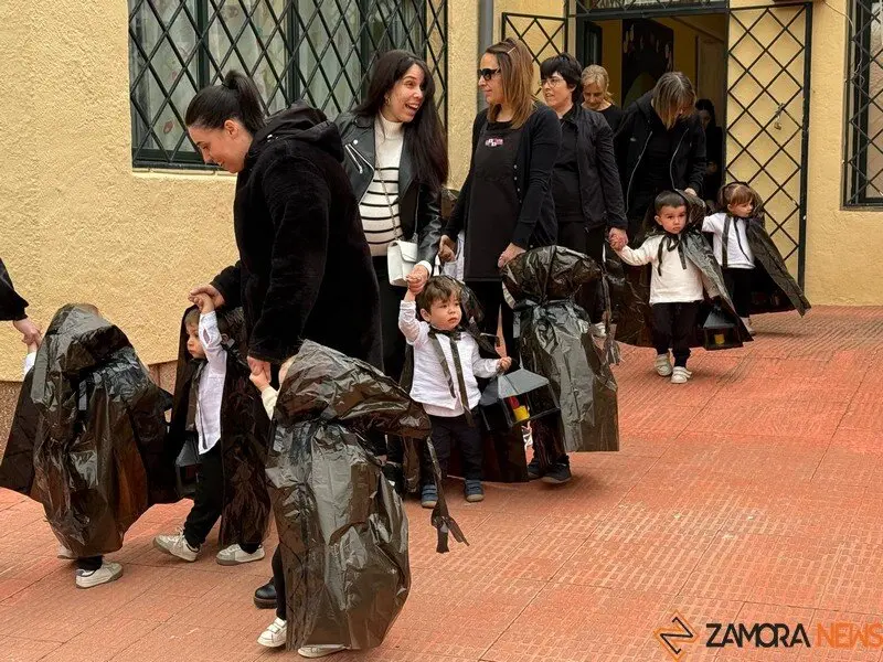 procesión de Semana Santa escuela infantil Virgen de la Concha _8