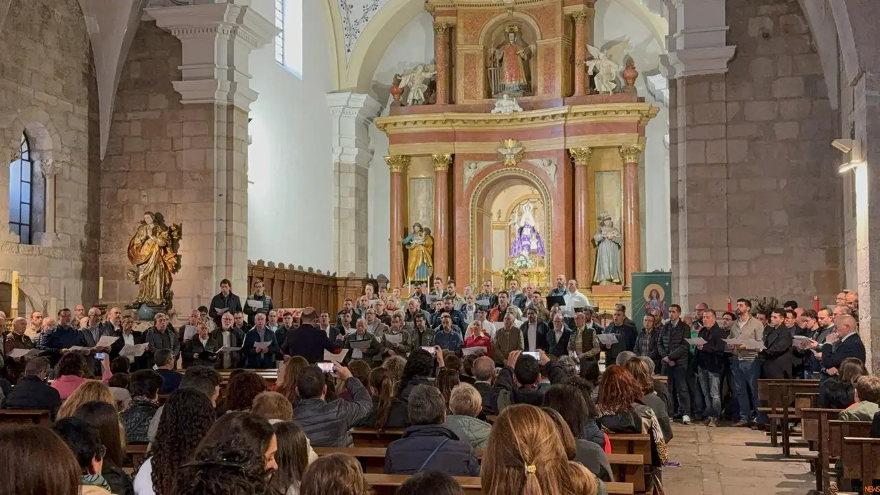 El último ensayo de el ‘Miserere’ llena San Vicente