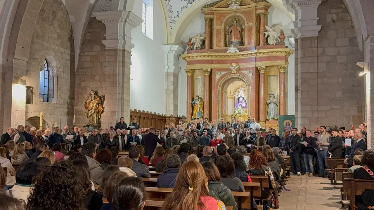El último ensayo de el ‘Miserere’ llena San Vicente