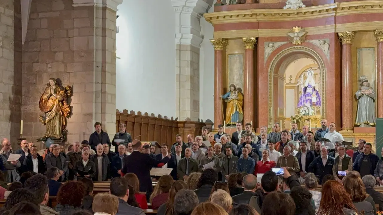 El último ensayo de el ‘Miserere’ llena San Vicente