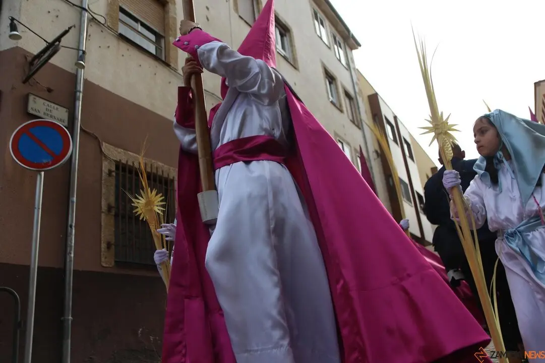 Domingo de Ramos en Zamora, los niños protagonistas