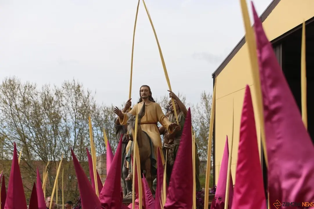 Domingo de Ramos en Zamora, los niños protagonistas