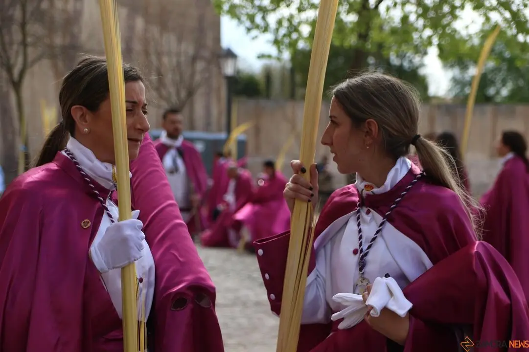 Domingo de Ramos en Zamora, los niños protagonistas