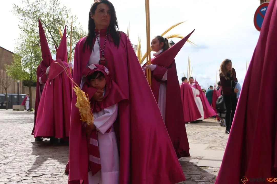 Domingo de Ramos en Zamora, los niños protagonistas