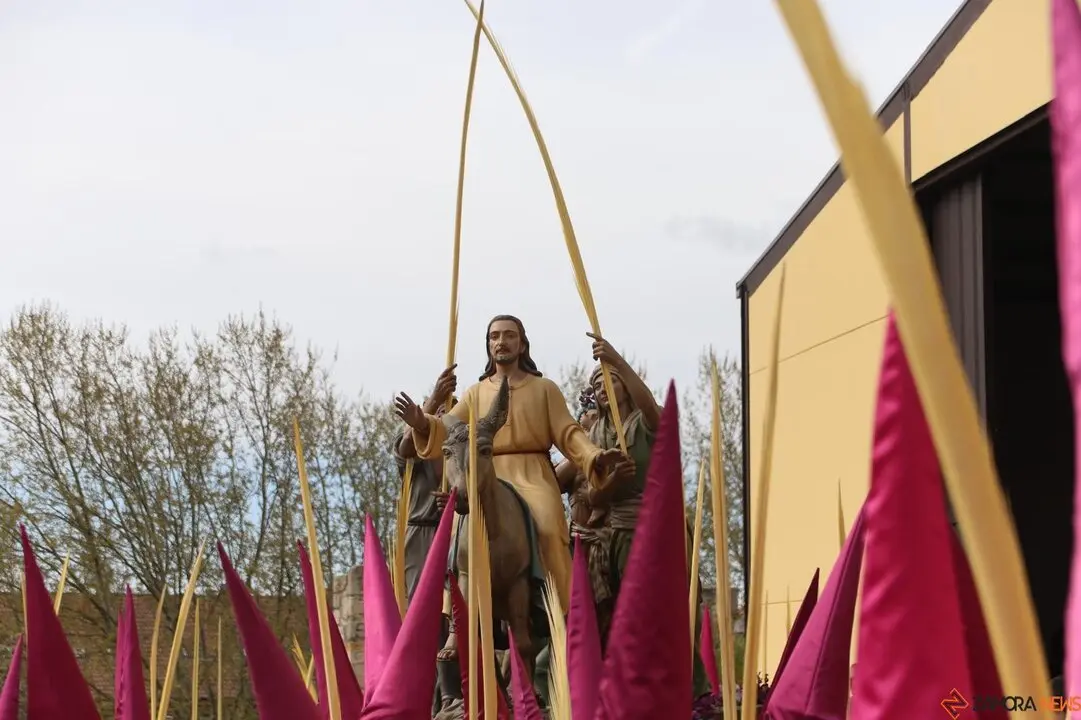 Domingo de Ramos en Zamora, los niños protagonistas