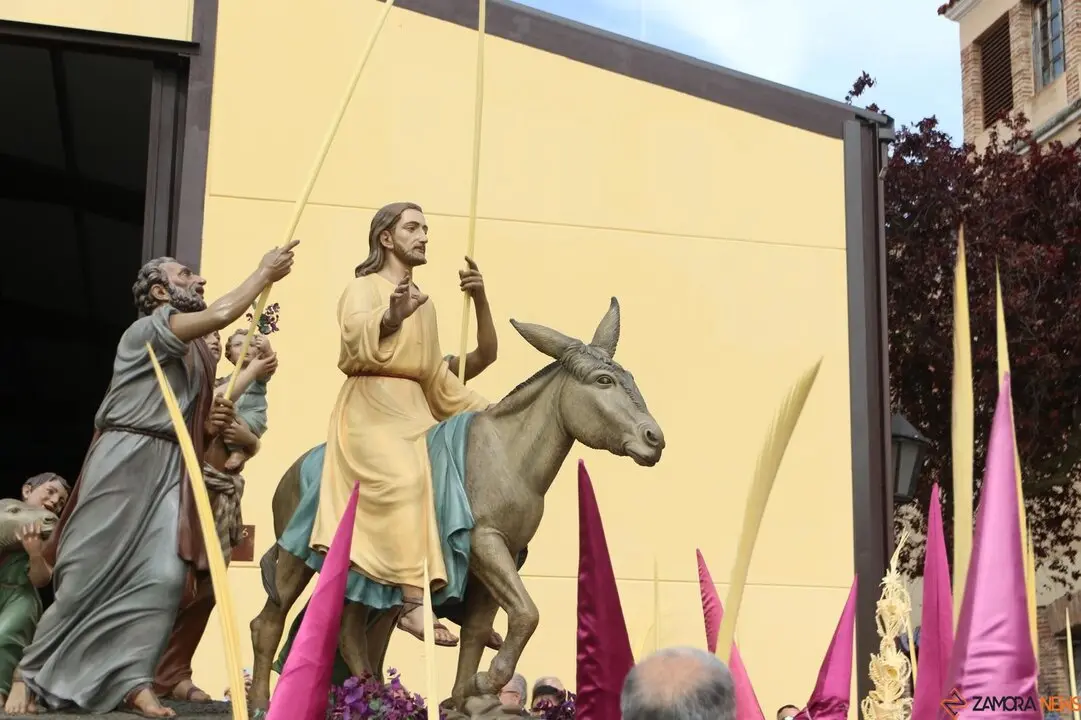 Domingo de Ramos en Zamora, los niños protagonistas