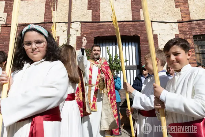 procesión de la borriquita en  Benavente. IMAGEN INTERBENAVENTE