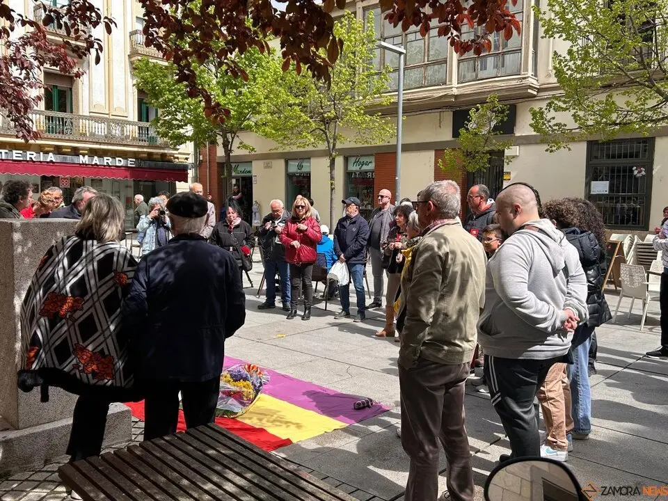 Homenaje a los republicanos represaliados por el franquismo