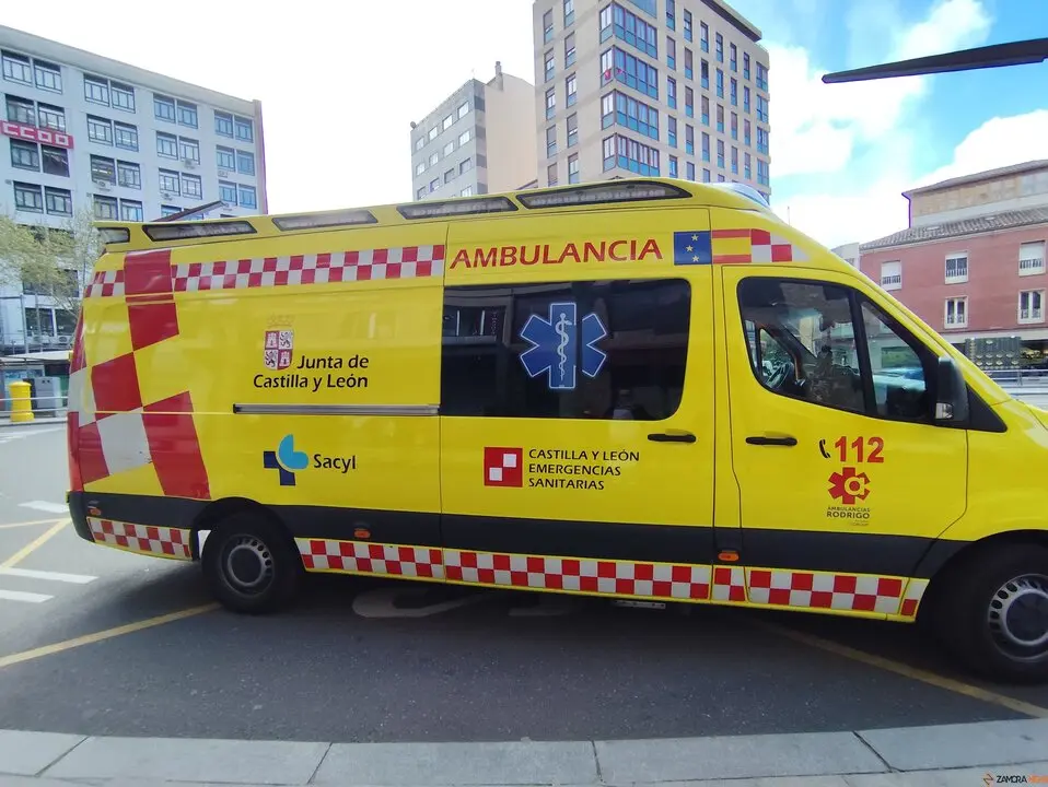 Ambulancia. Foto de archivo