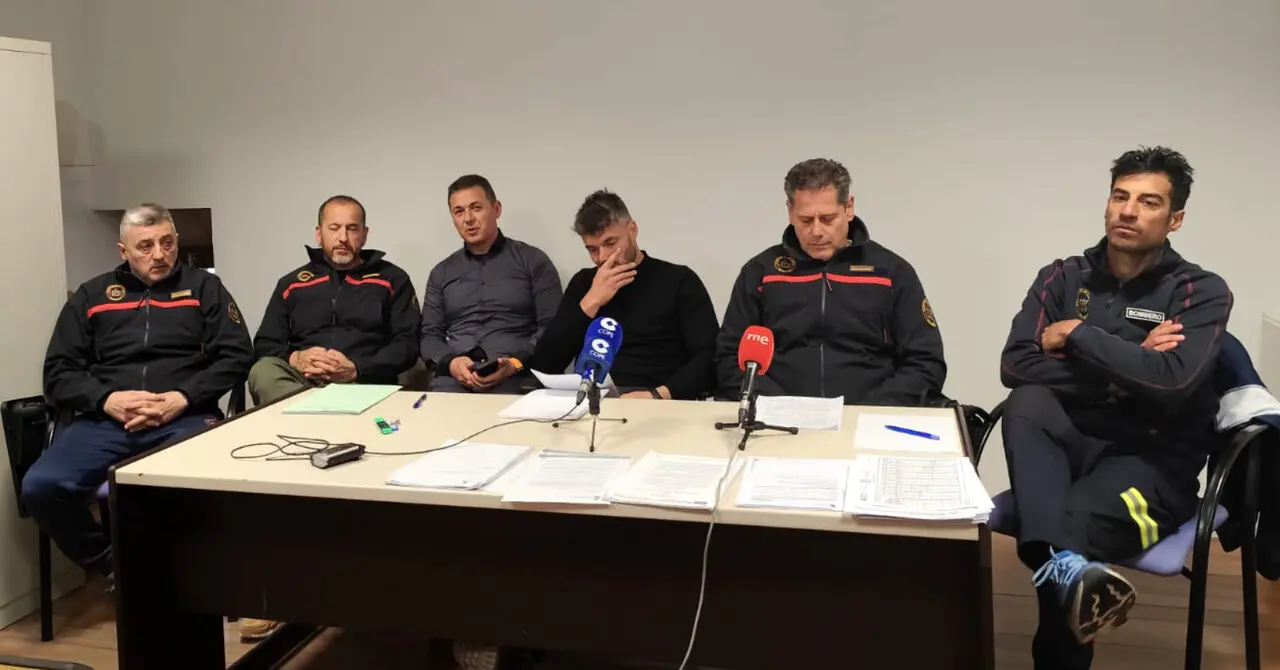 protesta bomberos