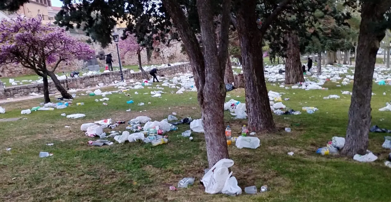 botellón San Martín