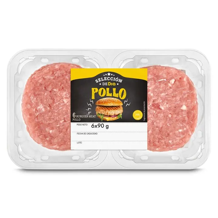 hamburguesas de pollo día