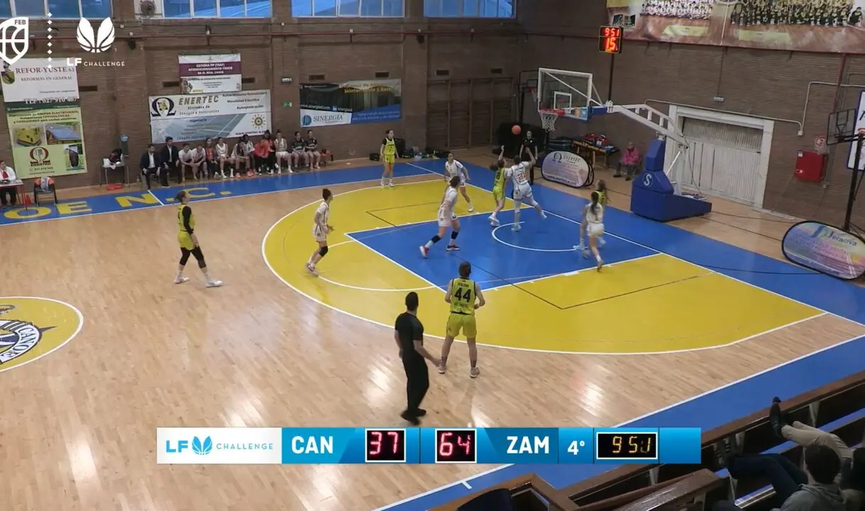 Zamarat no da opción en Madrid y barre al Real Canoe con autoridad