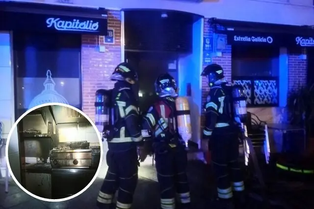 Incendio. Imagen de Valladolid Plural
