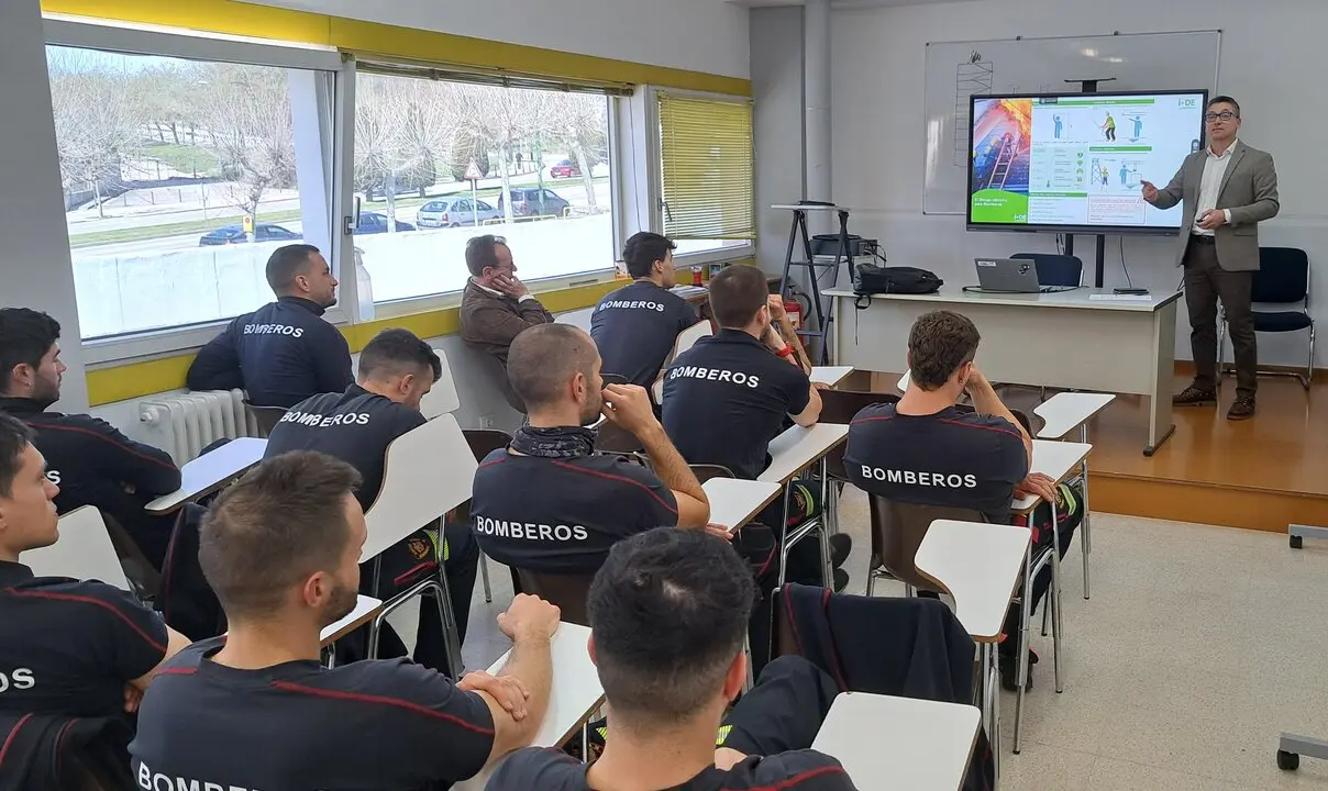 Iberdrola forma a Bomberos de Burgos y Aranda