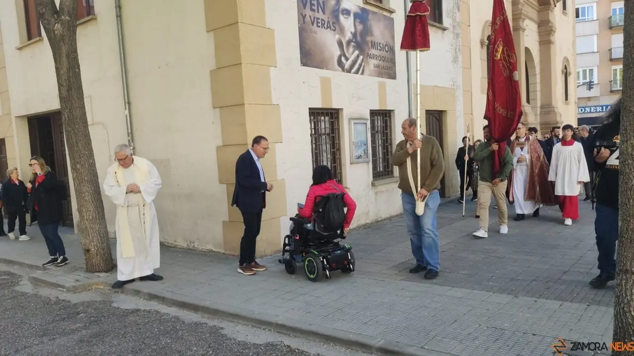 Zamora y La Hiniesta sellan su hermandad en la emotiva Rogativa de San Marcos