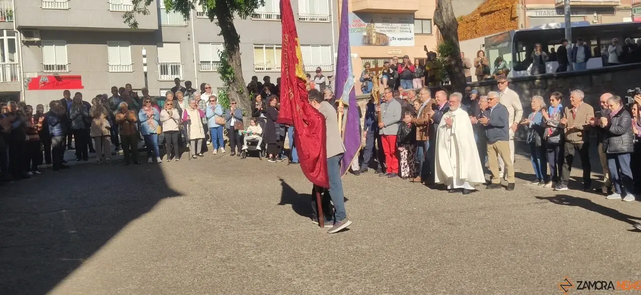 Zamora y La Hiniesta sellan su hermandad en la emotiva Rogativa de San Marcos