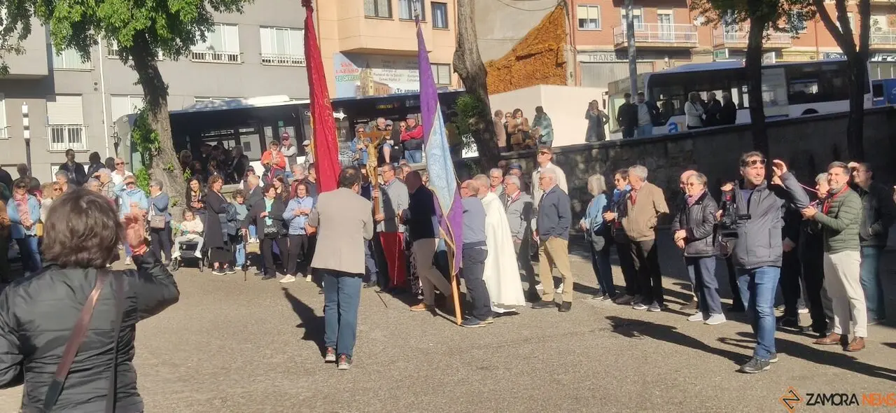 Zamora y La Hiniesta sellan su hermandad en la emotiva Rogativa de San Marcos