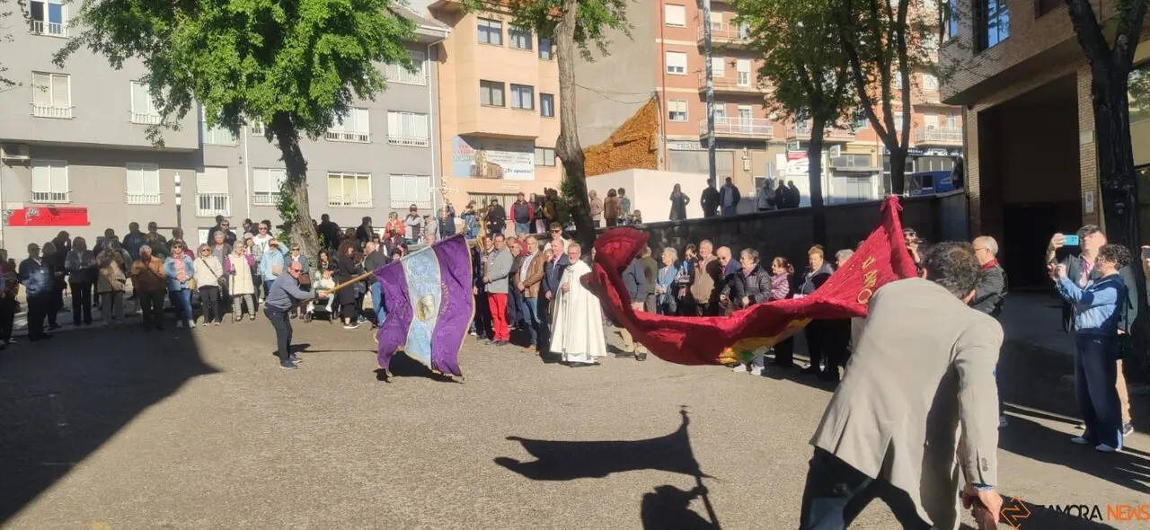 Zamora y La Hiniesta sellan su hermandad en la emotiva Rogativa de San Marcos