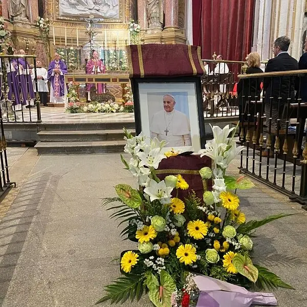 Funeral homenaje al papa Francisco. Imagen de Diócesis de Zamora
