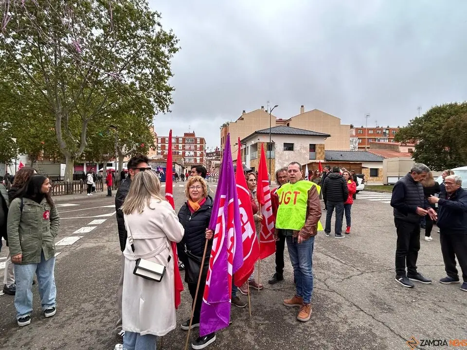CCOO y UGT.  Manifestación 1 de mayo, Día Internacional del Trabajador.
