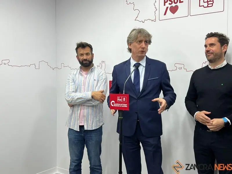 Carlos Marínez en su visita a Zamora 