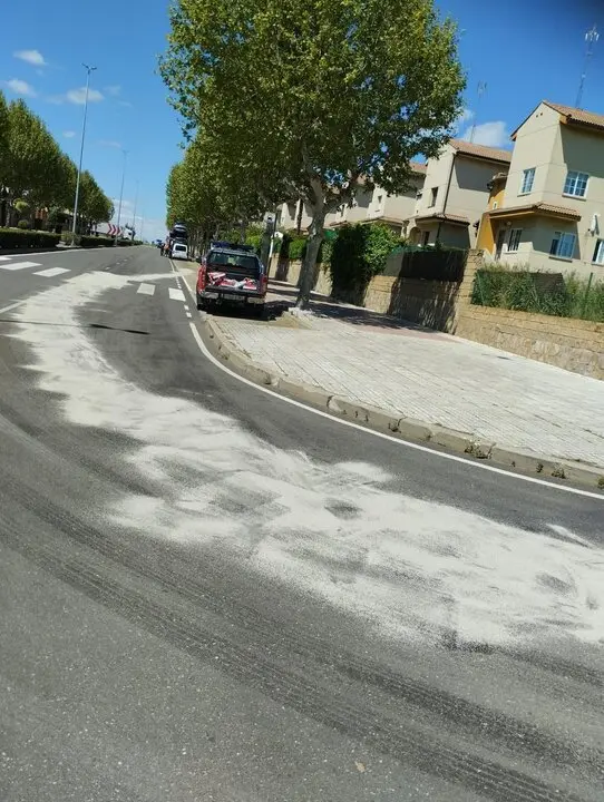 actuaciones de la policía local y bomberos de Benavente
