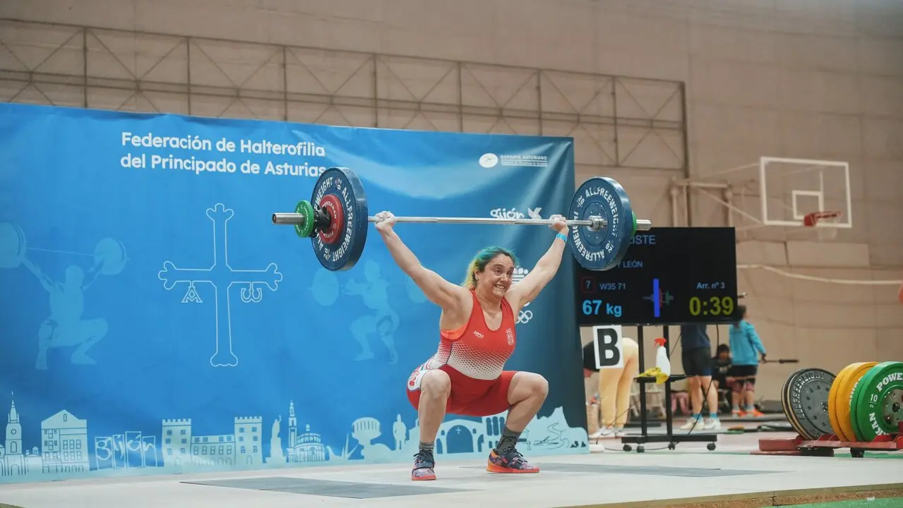 Beatriz Oñate, Campeonato de Europa Máster de halterofilia