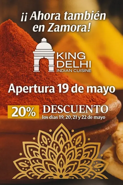 restaurante indio portada zamora