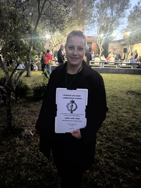 Procesión y bendición de campos en el barrio de San Isidro en Zamora