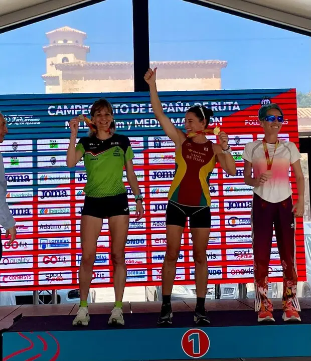 Veronica Sanchez Romero, Campeona de España F45 Media Maraton 2025
