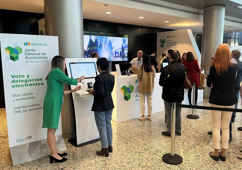Apertura de los puntos de atención al accionista de Iberdrola I