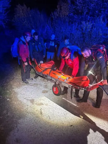 Rescatado un hombre lesionado en San Martín de Castañeda