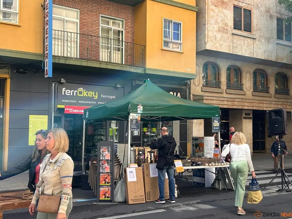 Avenida Tres Cruces, Fiesta del Comercio de Zamora