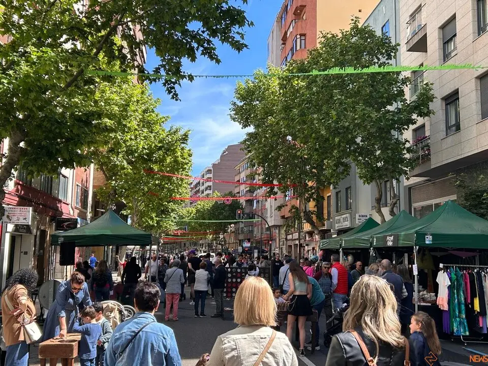 Avenida Tres Cruces, Fiesta del Comercio de Zamora