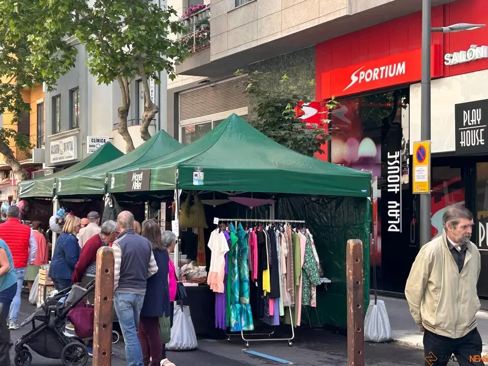 Avenida Tres Cruces, Fiesta del Comercio de Zamora