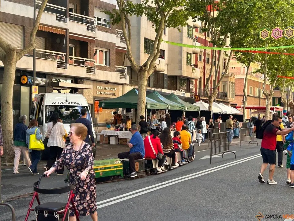 Avenida Tres Cruces, Fiesta del Comercio de Zamora