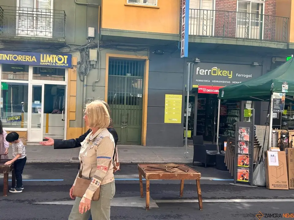 Avenida Tres Cruces, Fiesta del Comercio de Zamora
