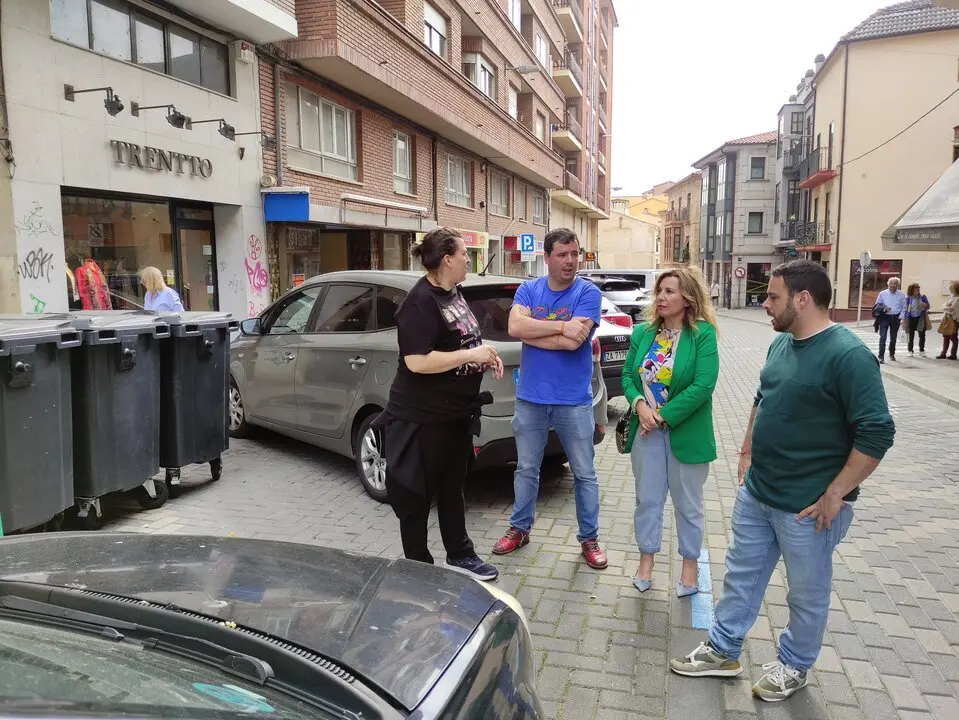 Visita Zamora Sí zona comercial El Riego