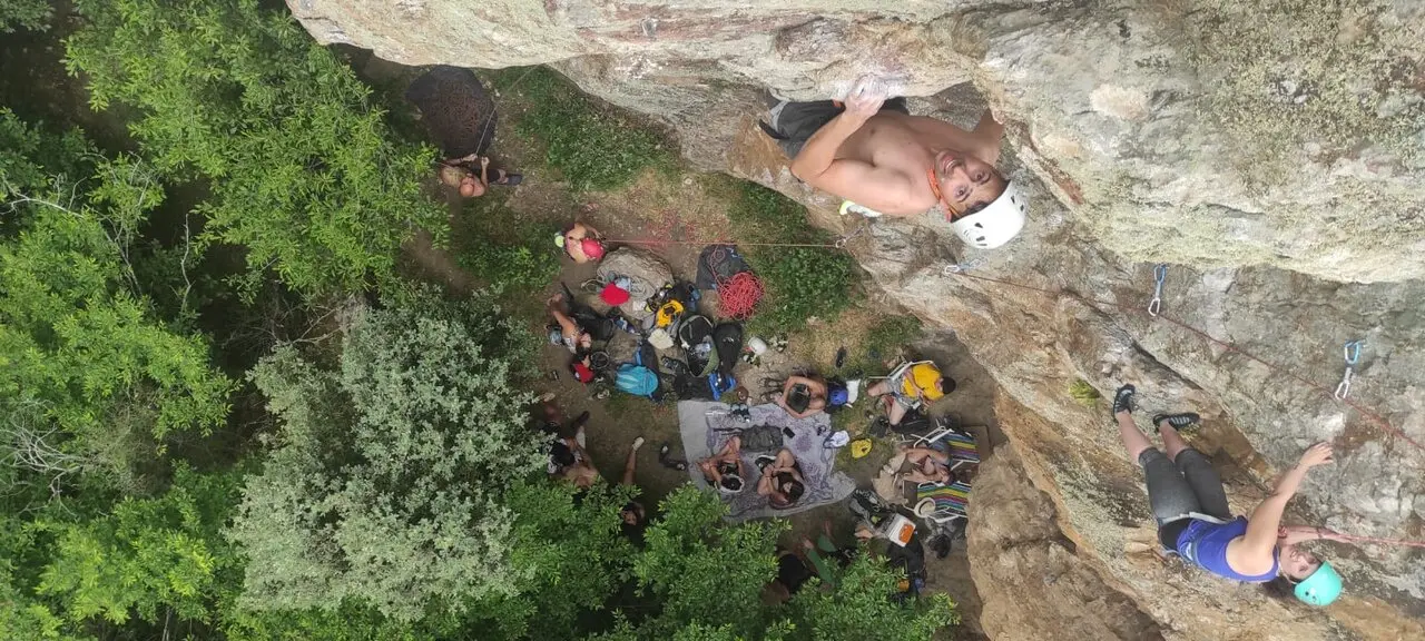 Las Enillas escalada