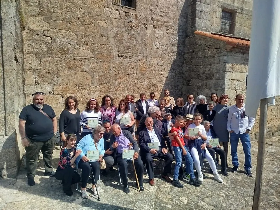 homenjaeados Torregamones. IMAGEN Fdo Ángel Barrios