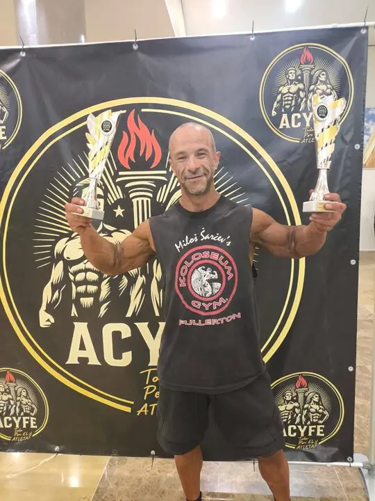 Freddy Lorenzo - doble campeón de España de culturismo