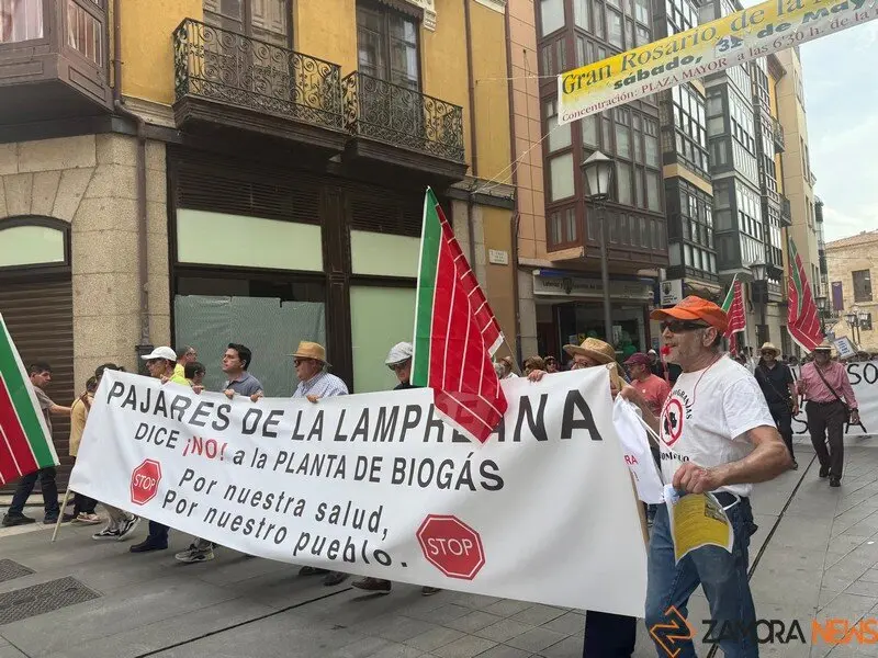 manifestación plantas de biogas Zamora _31