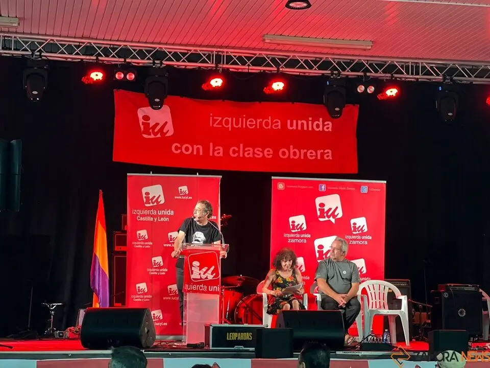 Fiesta de Izquierda Unida Mitin _22