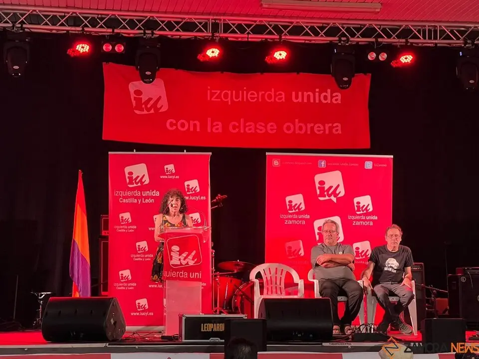 Fiesta de Izquierda Unida Mitin _26