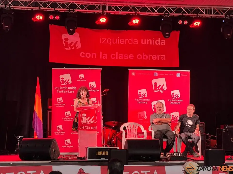 Fiesta de Izquierda Unida Mitin _29