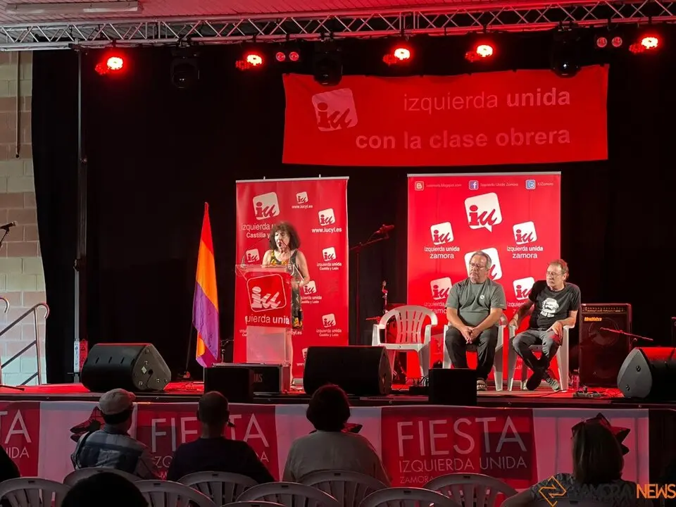 Fiesta de Izquierda Unida Mitin _30