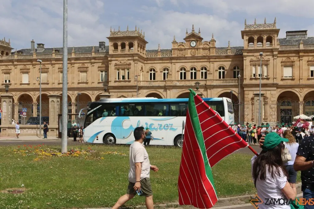 Manifestación contra supresión tren Zamora_12