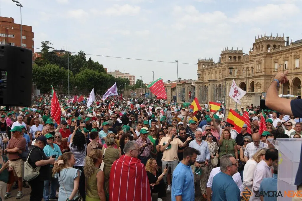 Manifestación contra supresión tren Zamora_4