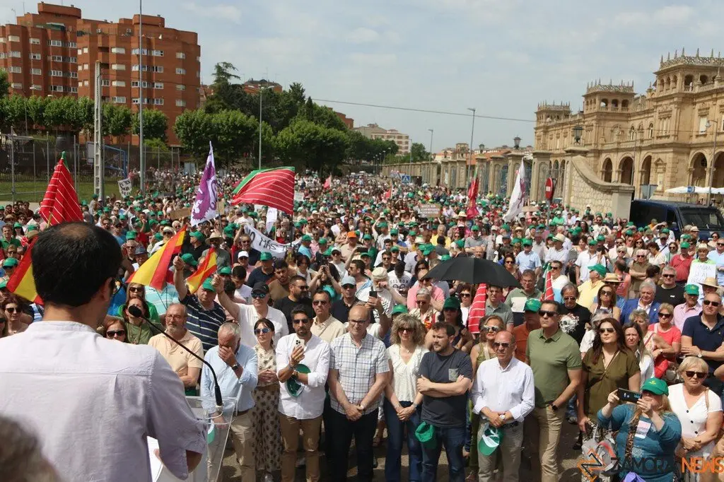 Manifestación contra supresión tren Zamora_8